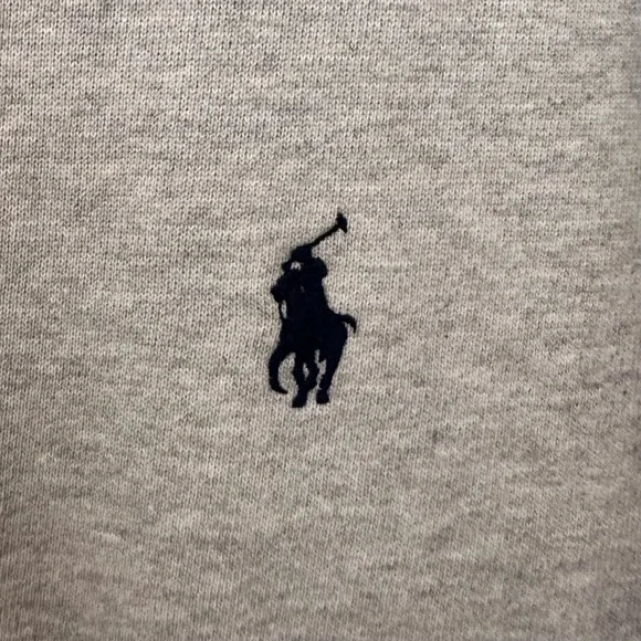 Polo Ralph Lauren Waffle Knit Hoodie Full Zip Jacket Gray Men's XLT Gray NWT - Picture 2 of 7